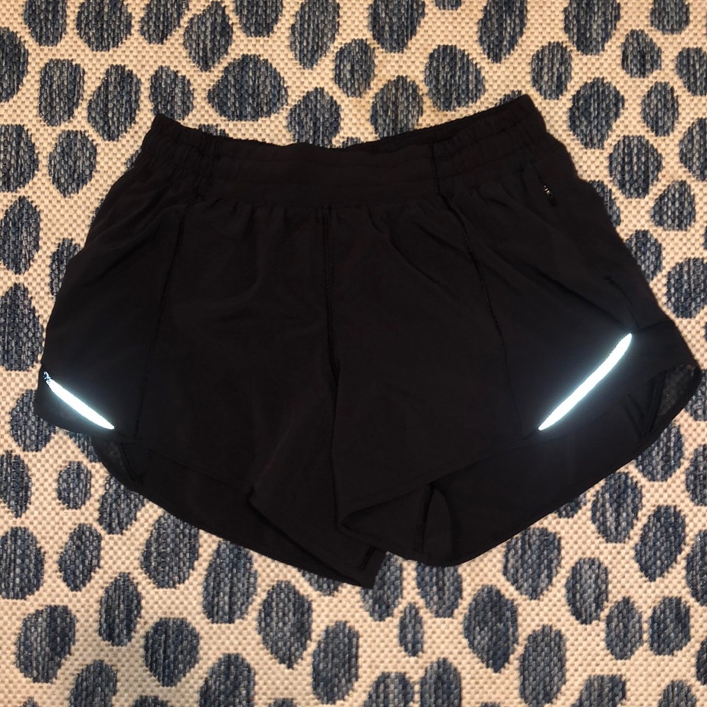 Black lululemon shorts